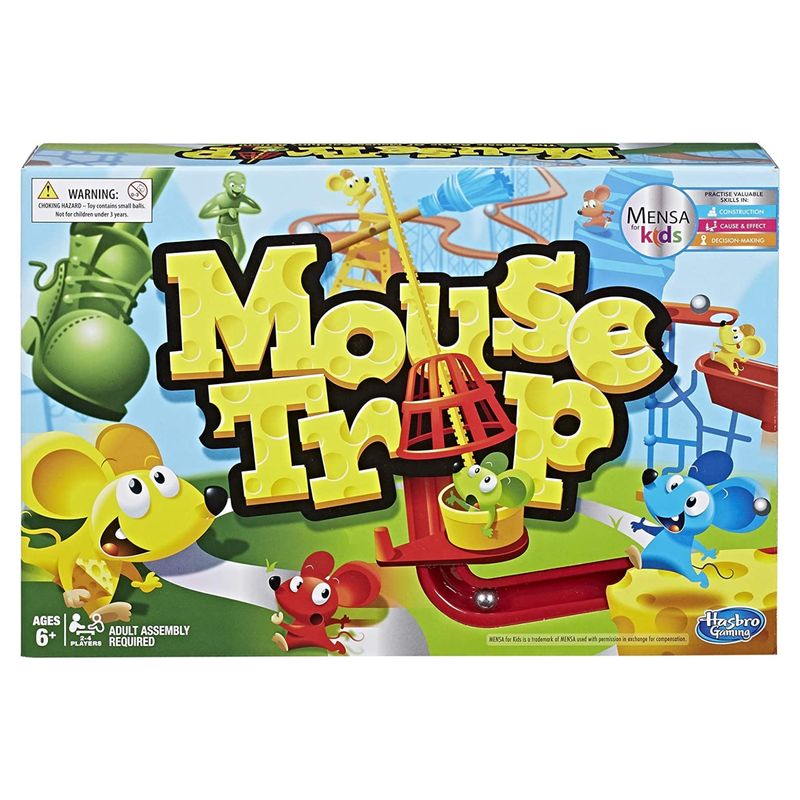 HASBRO - Atrapa Ratones - Juego De Mesa - Oficial Hasbro