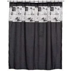 GENTILE - CORTINA DE BAÑO DISEÑO DIARIO 200 X 200 CMS