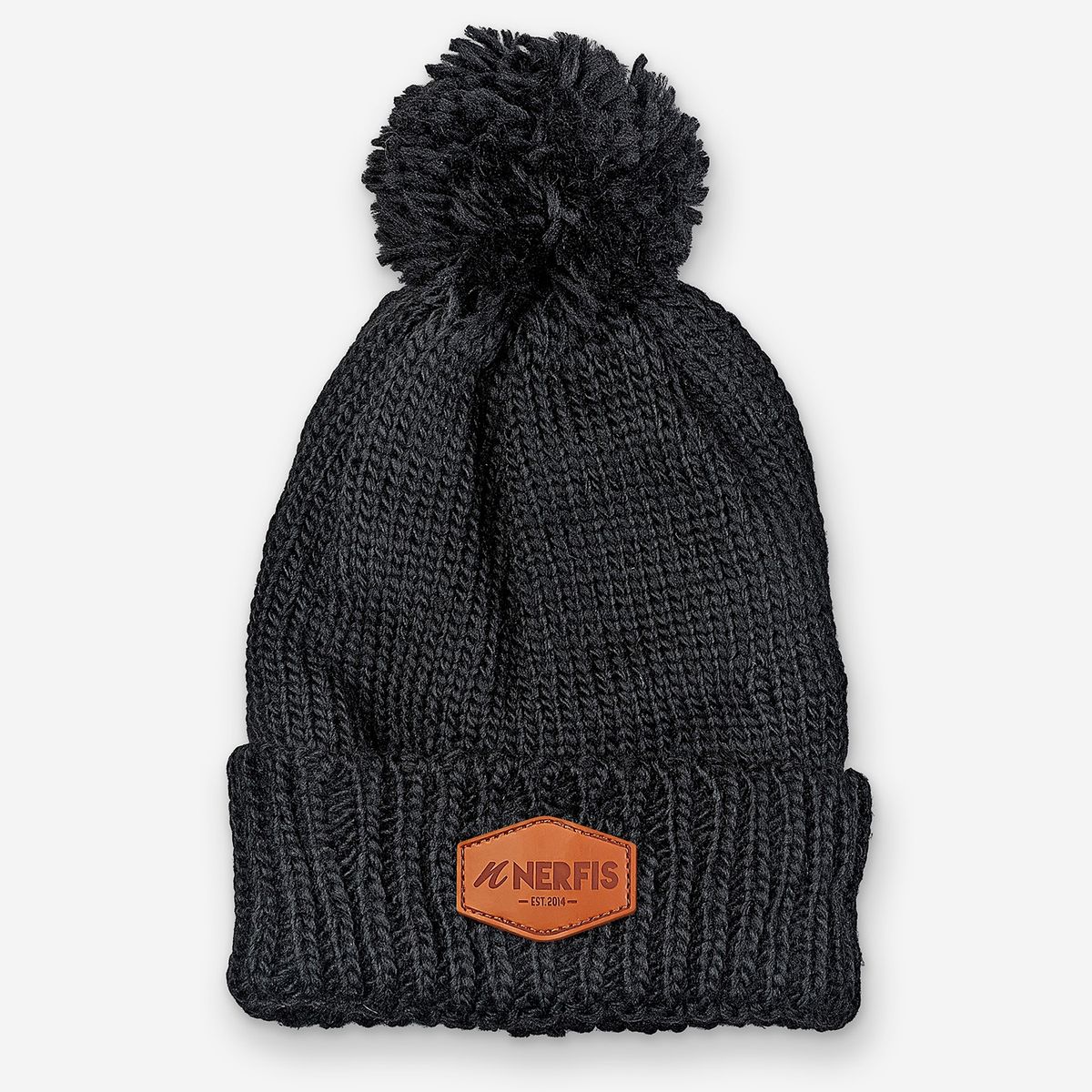 NERFIS - Gorro de lana Nerfis Chiporro Black
