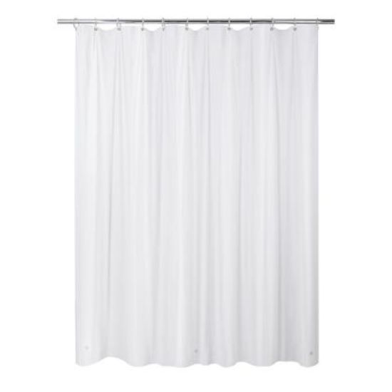 Forro Cortina de bano ducha Medida Especial color Blanco 200 x 200 cms