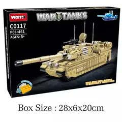 WOMA - Juego de bloques Armable World Tank 11