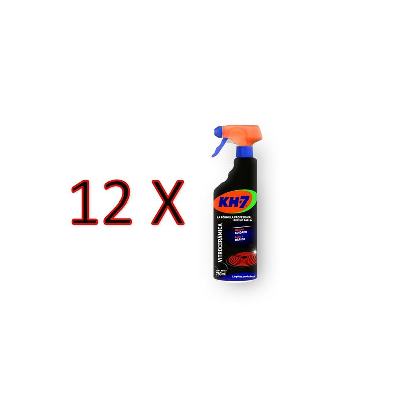 KH7 - Limpiador Vitrocerámica Espuma KH7 12 x 750 ml KH7
