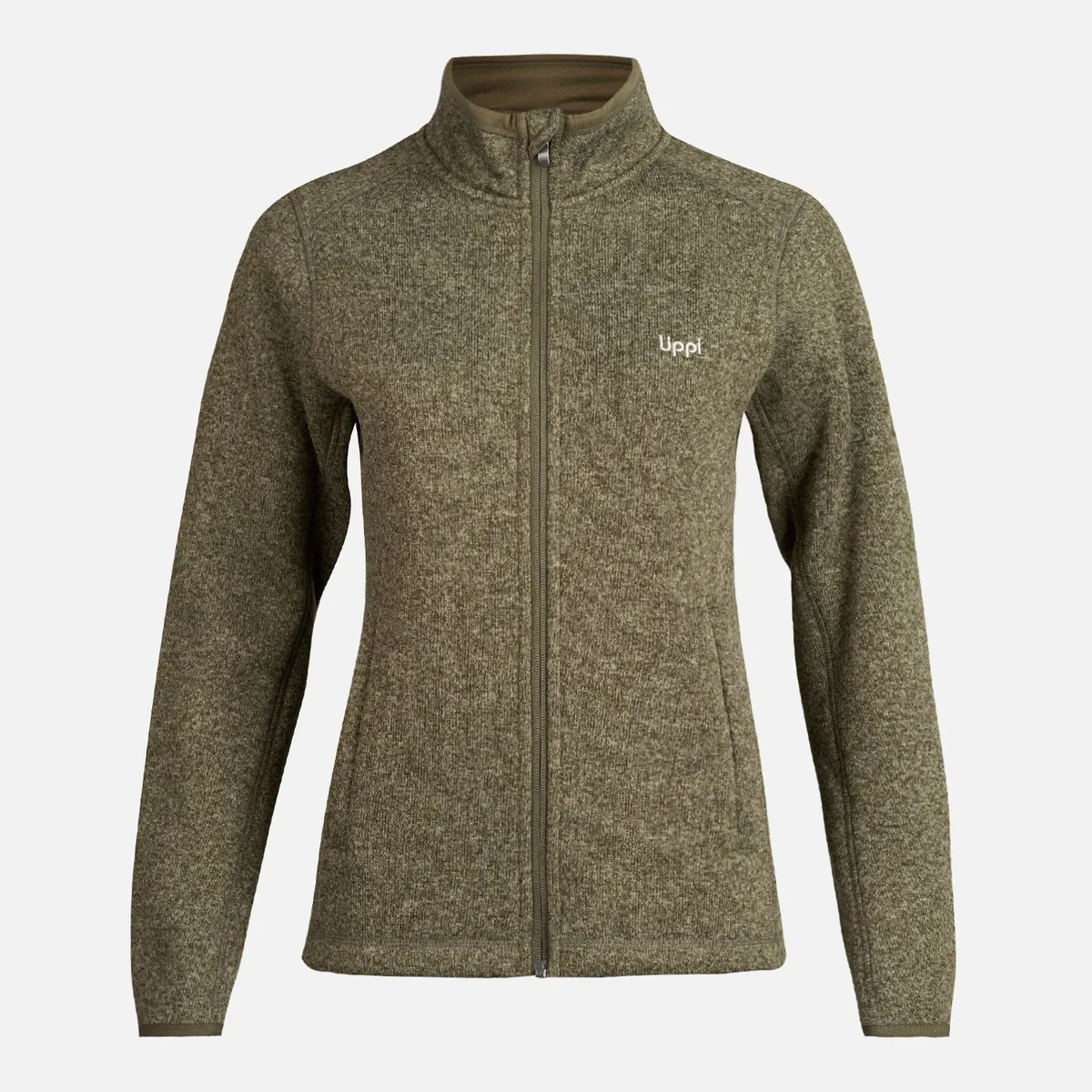 LIPPI - Chaqueta Mujer Coronado Therm-Pro Jacket Melange Verde Oscuro Lippi