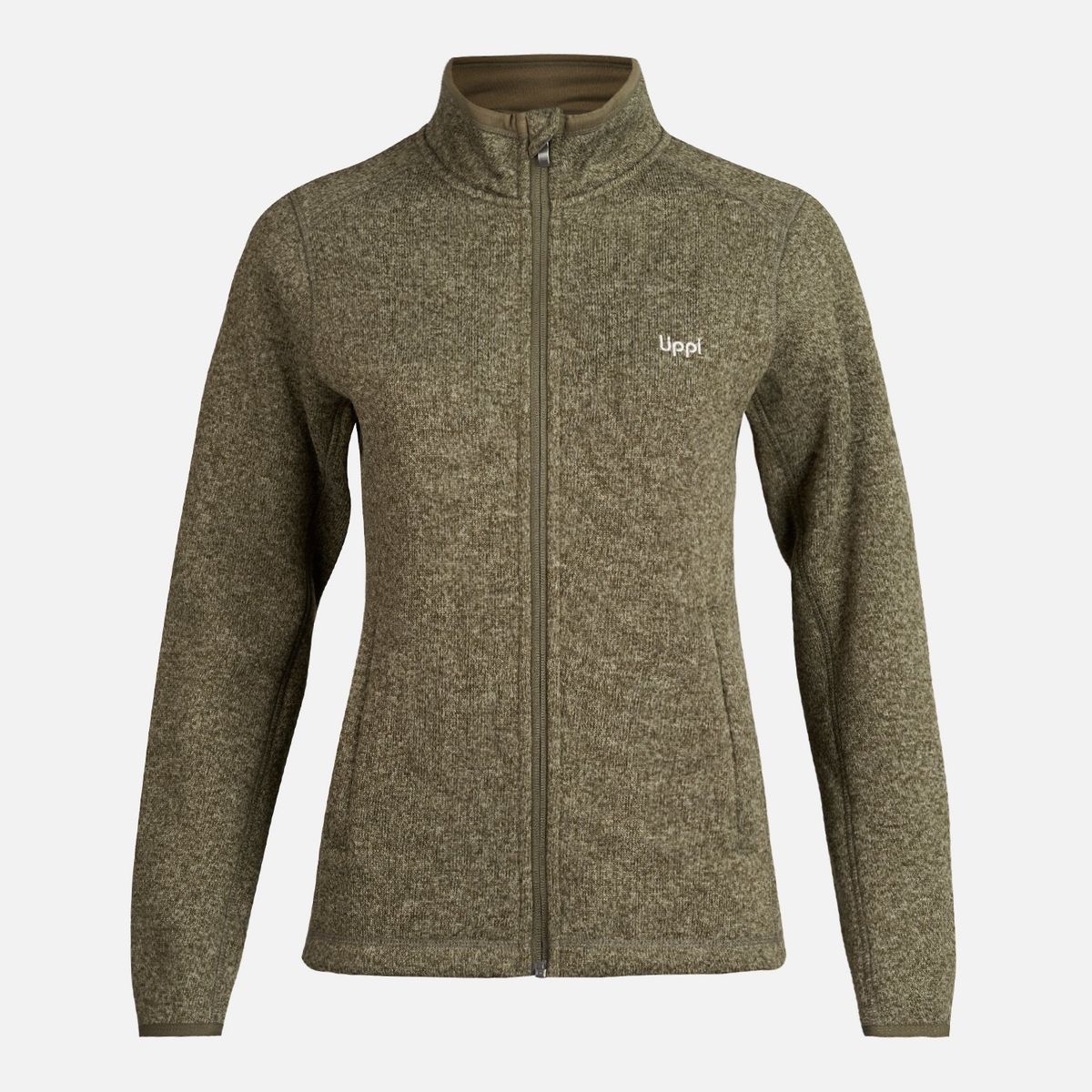 LIPPI - Chaqueta Mujer Coronado Therm-Pro Jacket Melange Verde Oscuro Lippi