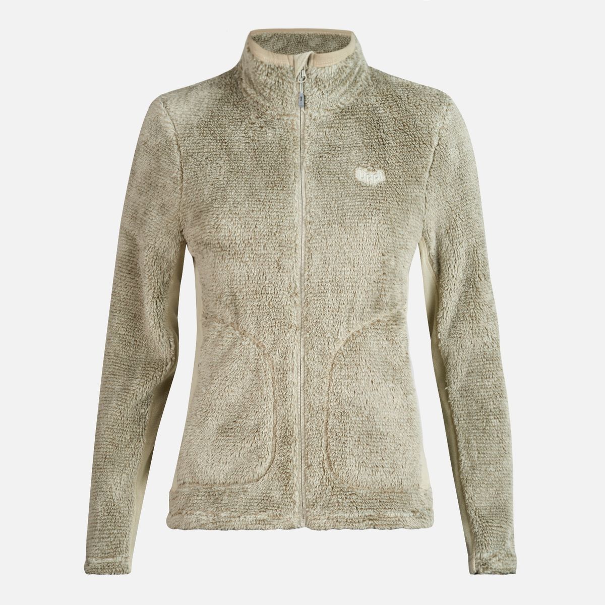 LIPPI - Chaqueta Mujer Ferret Shaggy-Pro Jacket Verde Grisaceo Lippi