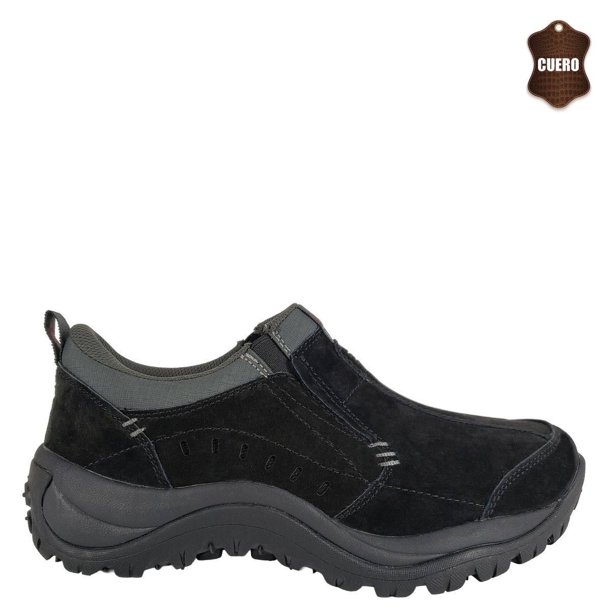 LONDON ADIXT - Zapato de Cuero Hombre Negro Cedro London Adixt