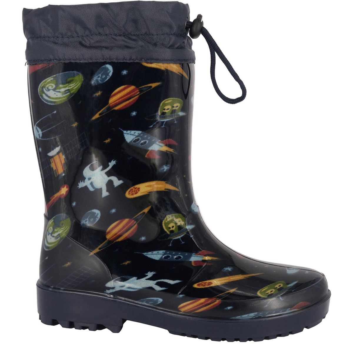 BAMBOO - Bota de Agua con Polar Niño Azul Skoll Bamboo