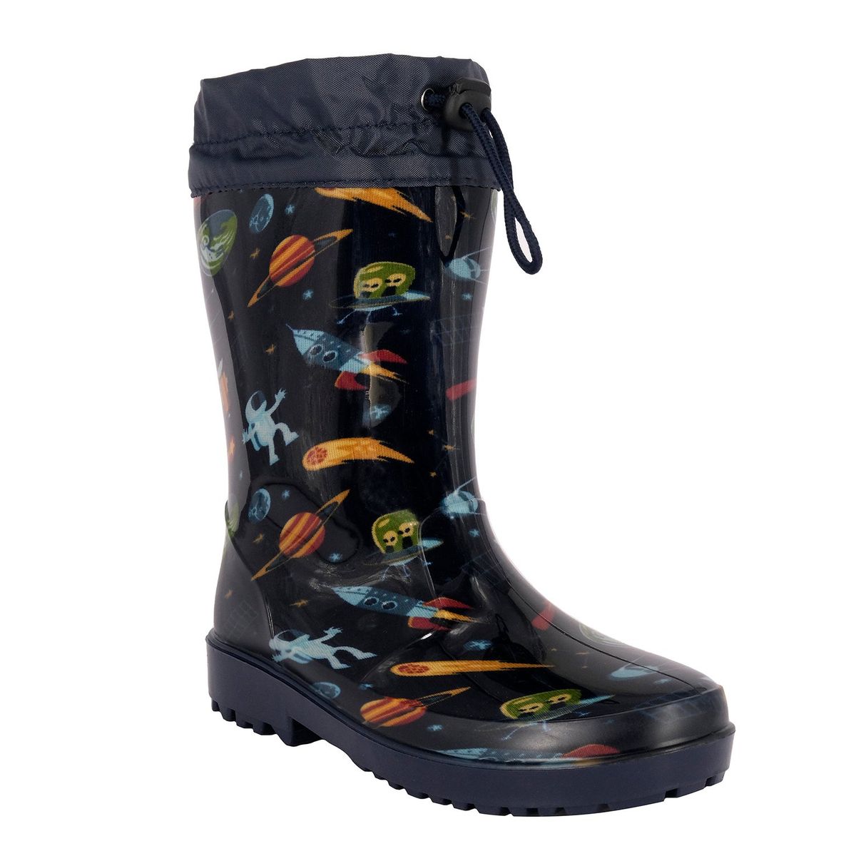 BAMBOO - Bota de Agua con Polar Niño Azul Skoll Bamboo