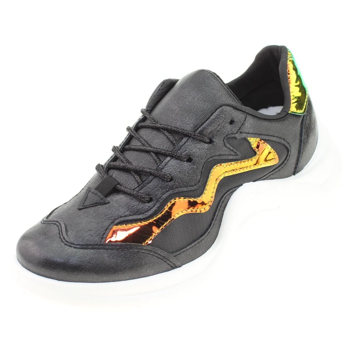 VIA FRANCA - Zapatilla Casual Para Mujer Color Negro