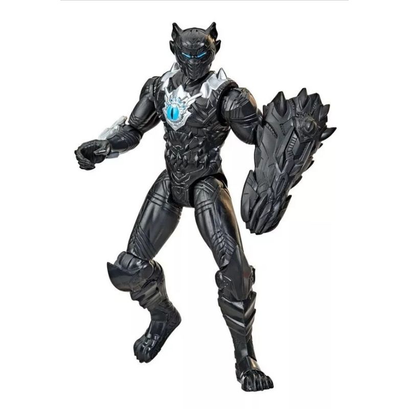 HASBRO - Figura Avengers Mech Strike Monster Hunters - Black Panther