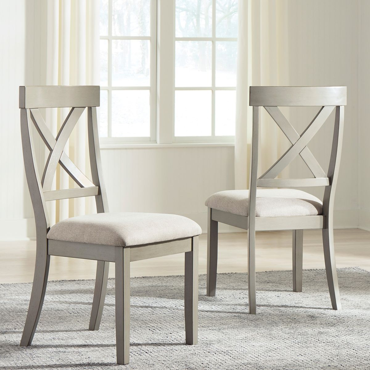 ASHLEY - Par de sillas comedor Parrellen