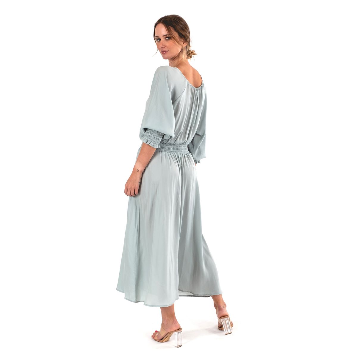 GUINDA - Vestido largo GUINDA Parsons