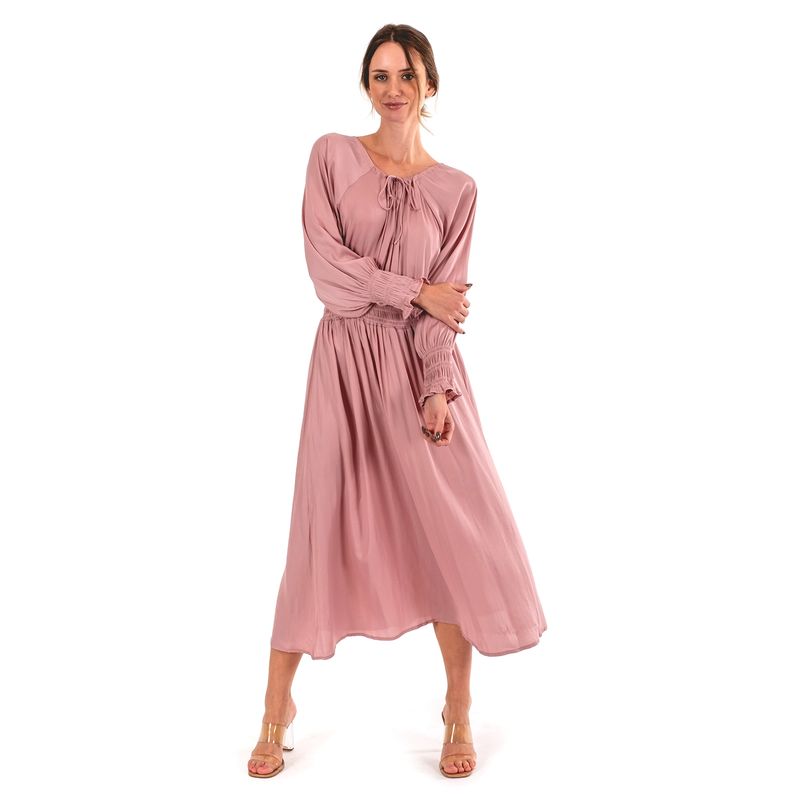 GUINDA - Vestido largo GUINDA Parsons