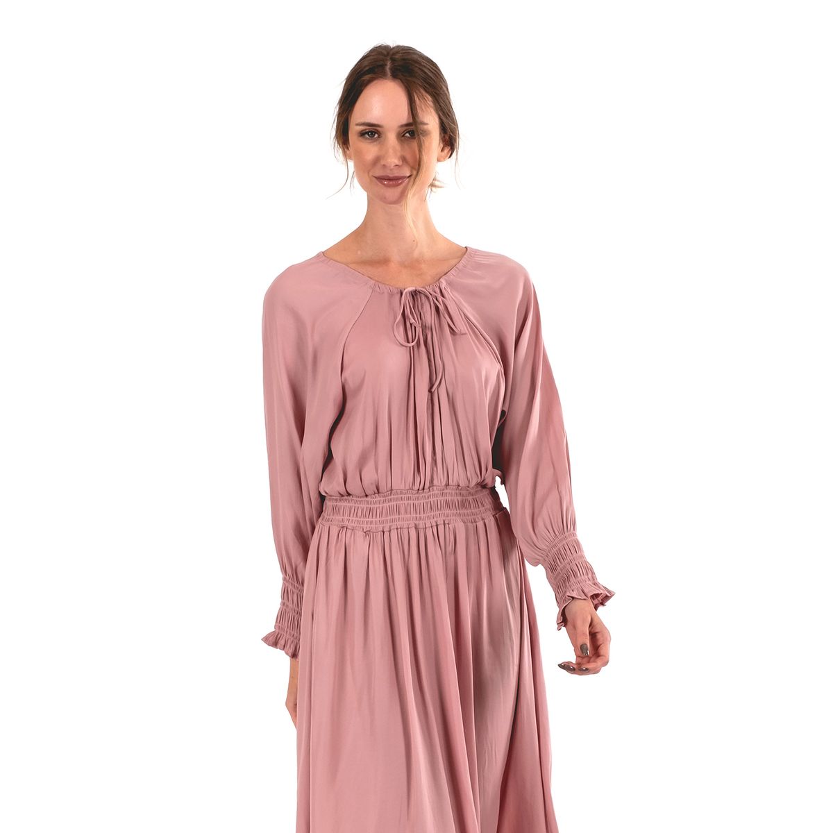 GUINDA - Vestido largo GUINDA Parsons