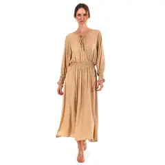 GUINDA - Vestido largo Parsons