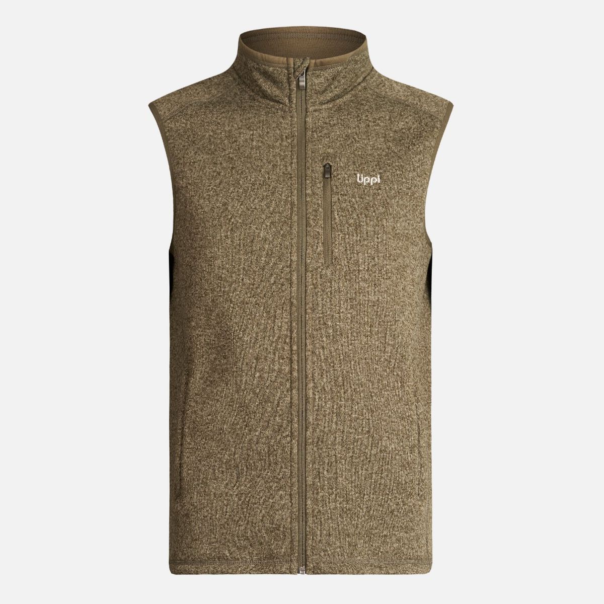 LIPPI - Chaqueta Hombre Coronado Therm-Pro Vest Melange Verde Oscuro Lippi