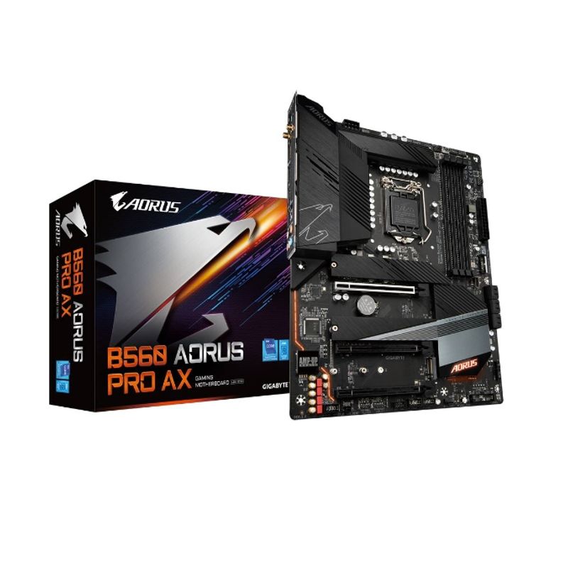 GIGABYTE - Placa Madre Gigabyte B560 AORUS PRO AX Socket LGA1200 RGB ATX