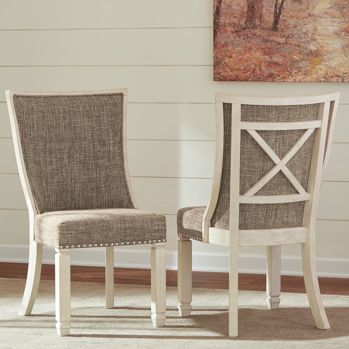 ASHLEY - Par de sillas comedor Bolanburg