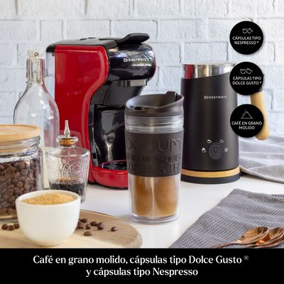Imagen 2 del producto Cafetera Milano Coffee 3 en 1 Rojo