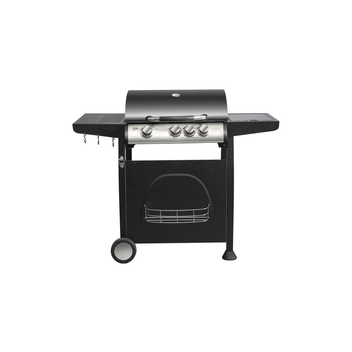 BBQ GRILL - Parrilla Gas Giorgia 3 Quemadores + Quemador Lateral