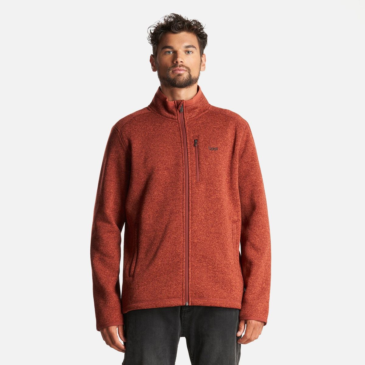 LIPPI - Chaqueta Hombre Coronado Therm-Pro Jacket Melange Vino Lippi