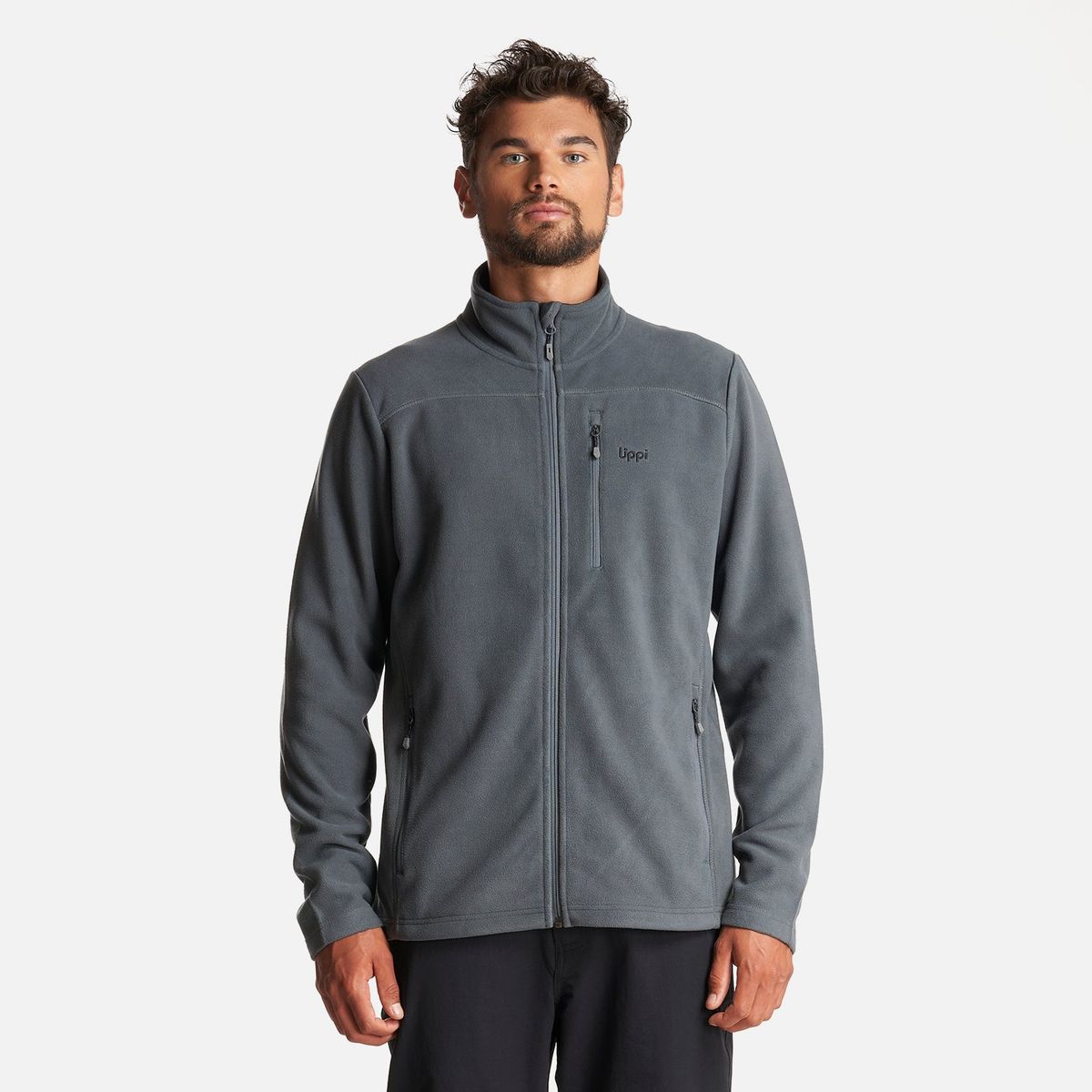 LIPPI - Chaqueta Hombre Paicavi Therm-Pro Jacket Gris Oscuro Lippi