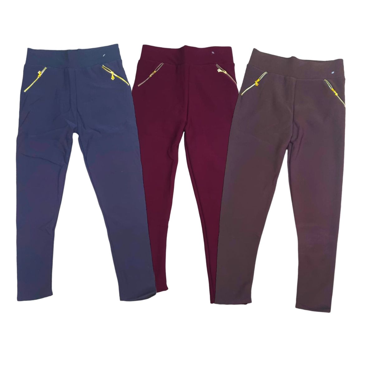 AGW - Pack 3 Calzas Mujer Invierno Forrada Polar