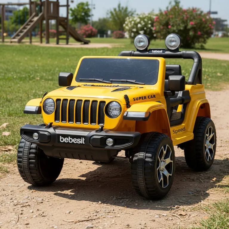 Camioneta Electrica Renegade Amarillo Amarillo