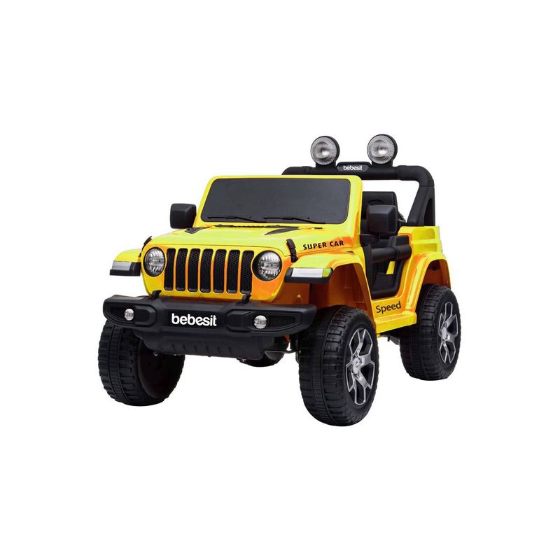 BEBESIT - Camioneta Eléctrica Renegade Amarillo Bebesit