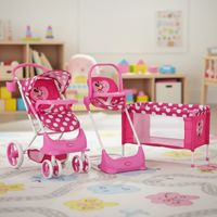 Coche Muñeca con Cuna y Silla Bebesit