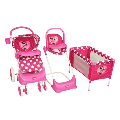 Imagen 2 del producto Coche Muñeca con Cuna y Silla Bebesit