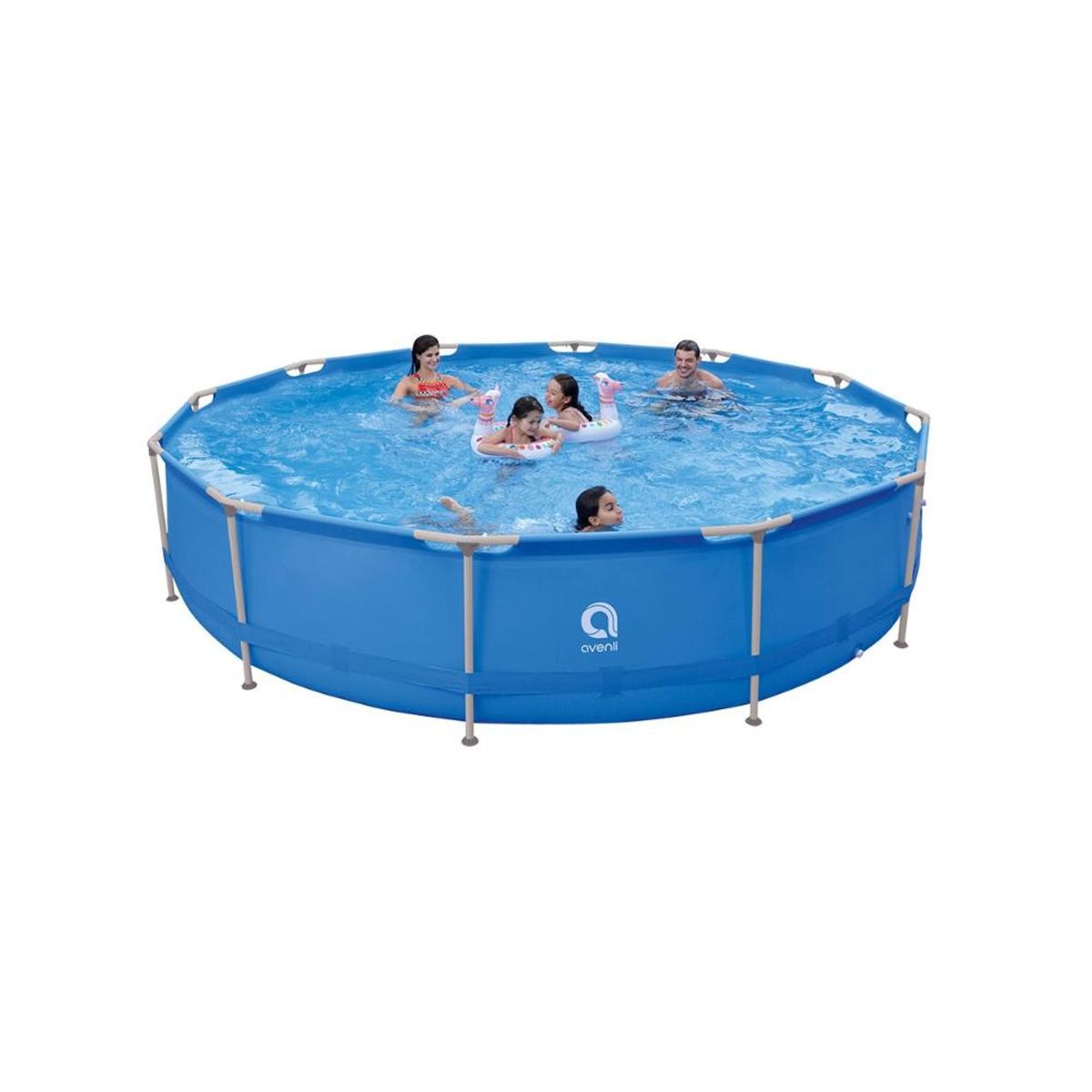 AVENLI - Piscina Estructural Redonda Avenli 4.5 m x90 cm 12m3 AVENLI