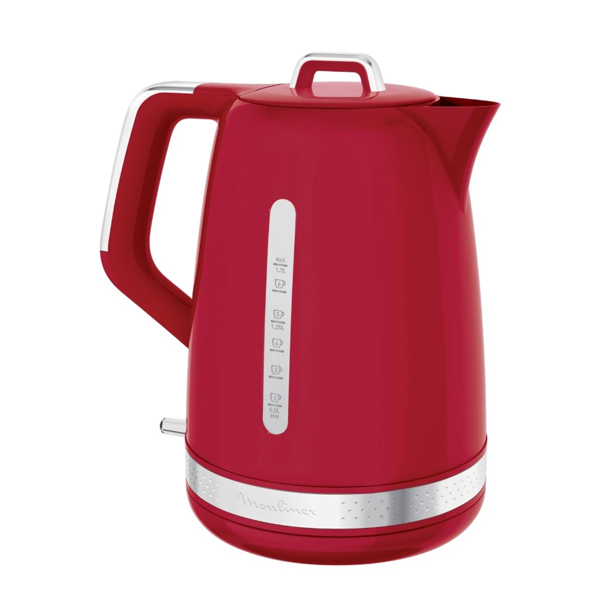 MOULINEX - Hervidor Soleil Rojo 1,7L