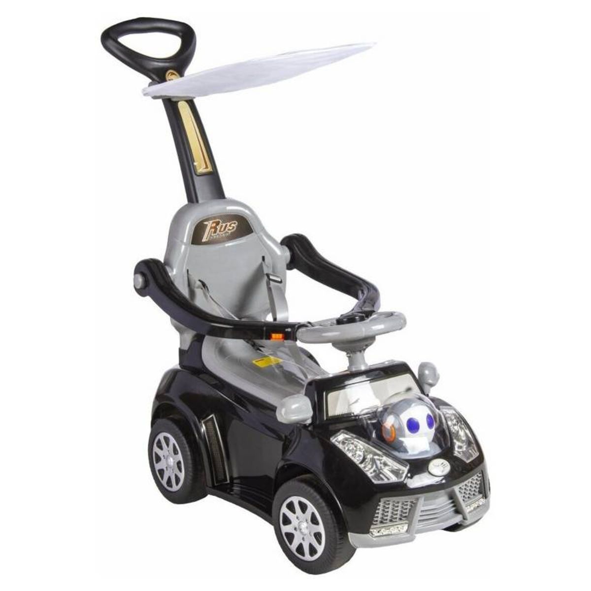 BALOGO - CORREPASILLO CON TOLDO 2 EN 1 NEGRO