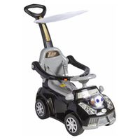 CORREPASILLO CON TOLDO 2 EN 1 NEGRO