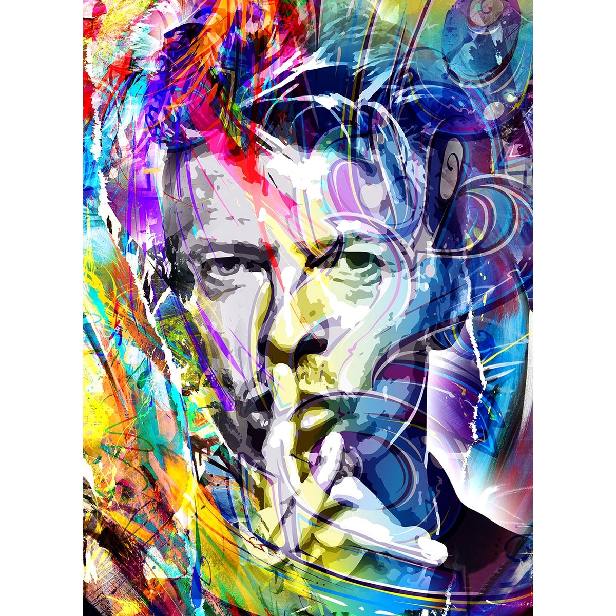 GENERICO - Cuadro 50x70 David Bowie color