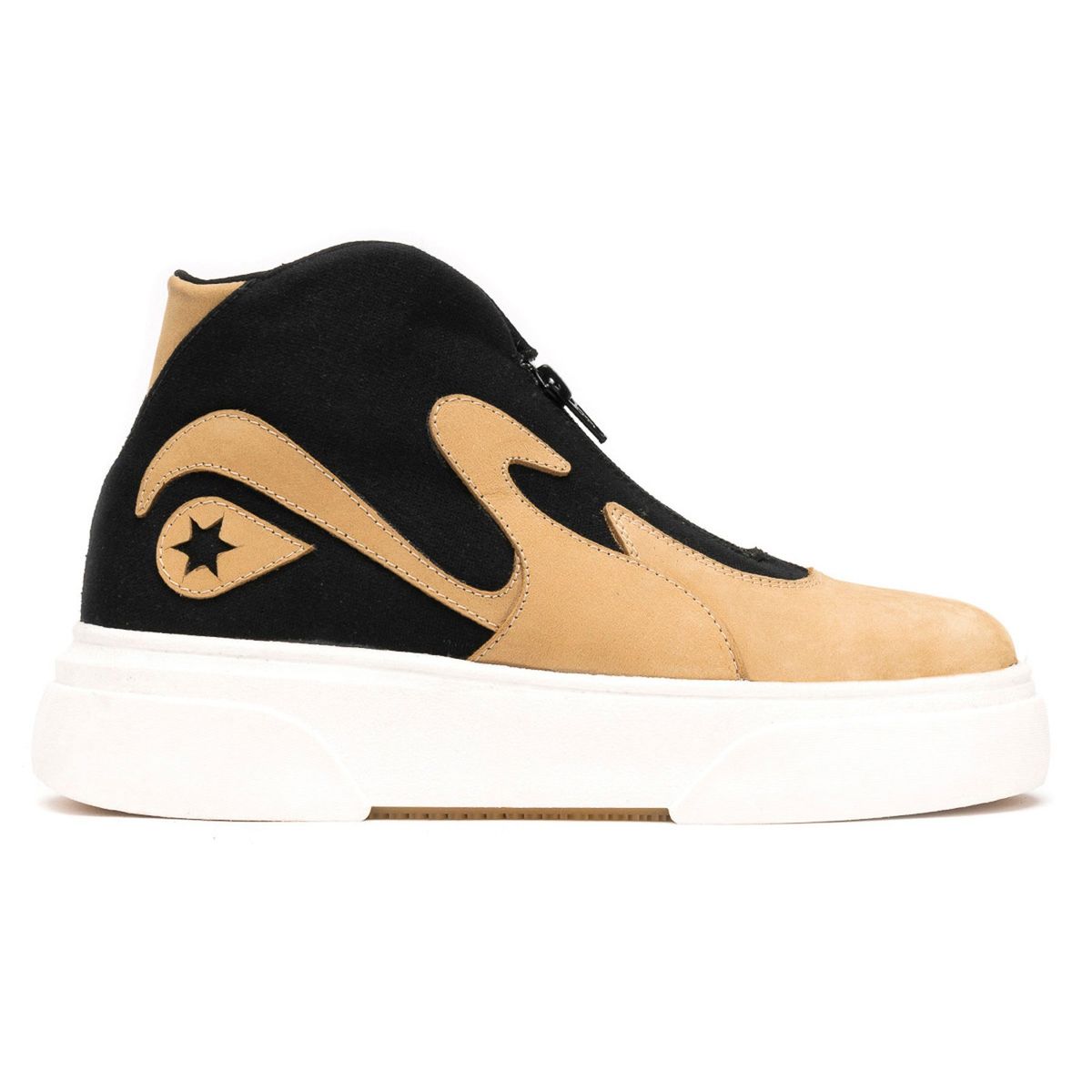 LANDAZURI - Zapatilla Urbana Mujer Cygnus Camel Landazuri