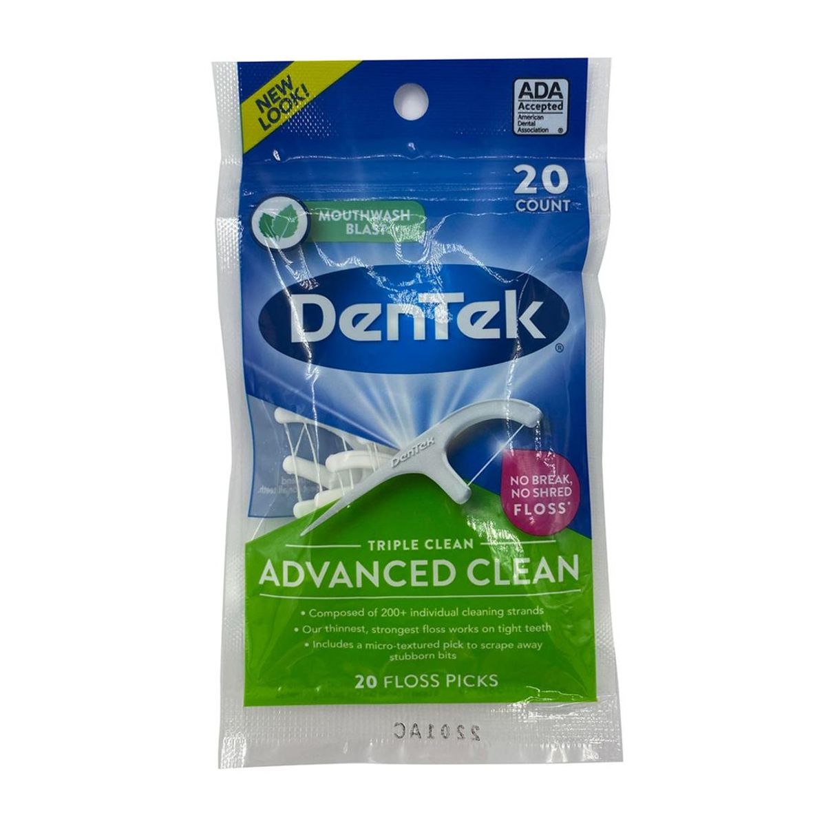 DENTEK - Hilo Dental Triple Clean 20 Count DENTEK.