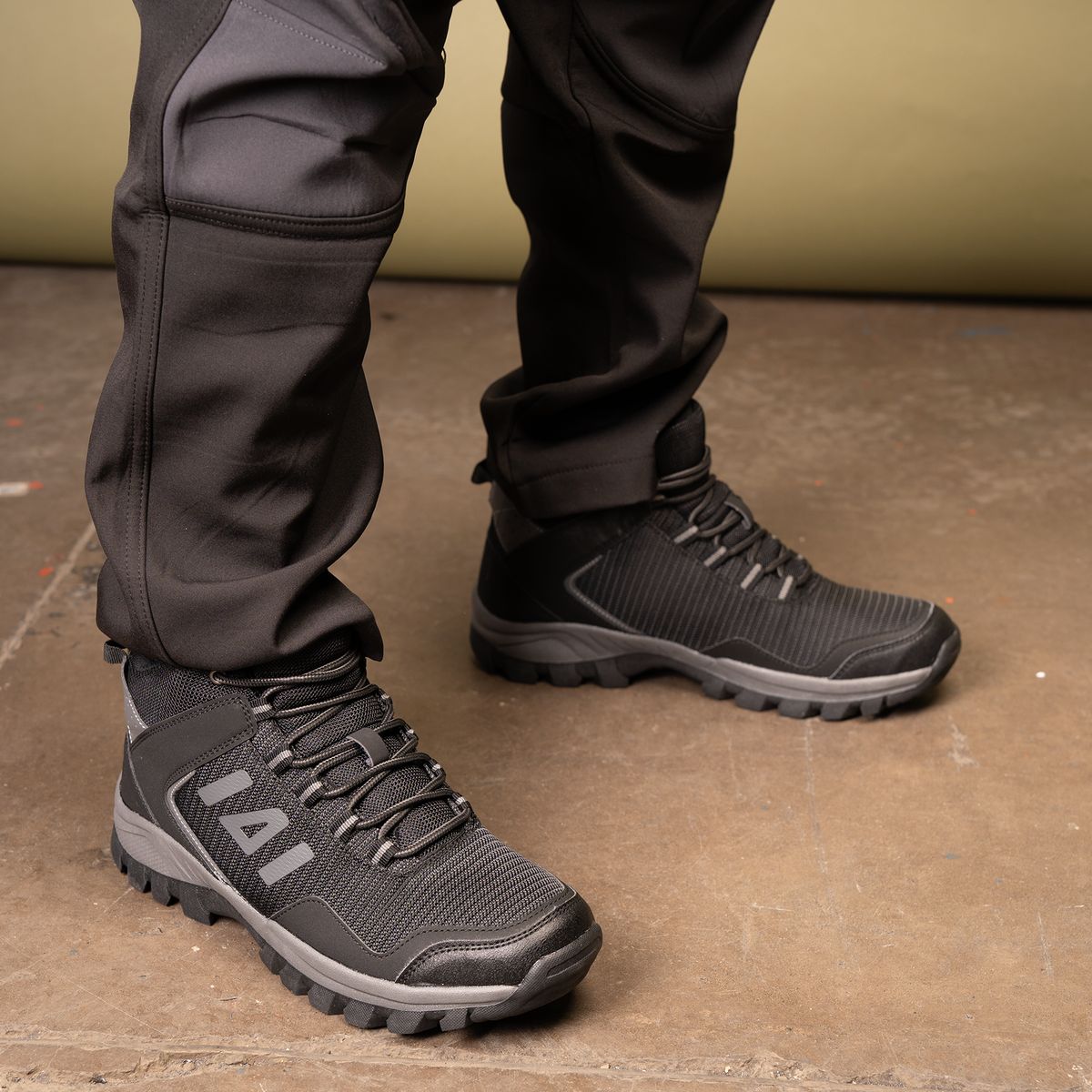 CARBIN - Bototo Hombre Negro Leiva Carbin