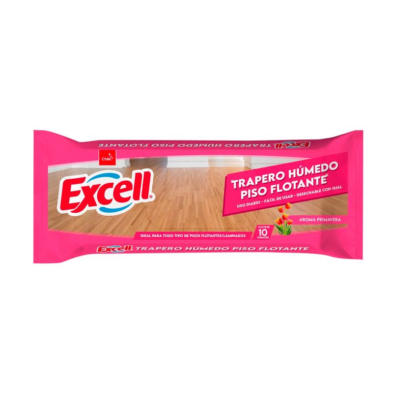 EXCELL - Trapero Humedo Excell Piso Flotante Laminado - Primavera 10u