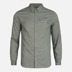 LIPPI - Camisa Hombre Rosselot Long Sleeve Q-Dry Shirt Jade