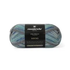 REVESDERECHO - Socks Lana para Calcetines 50 grs Celeste Claro (121)