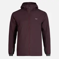 LIPPI - Chaqueta Hombre Spry Steam-Pro Hoody Jacket Burdeo