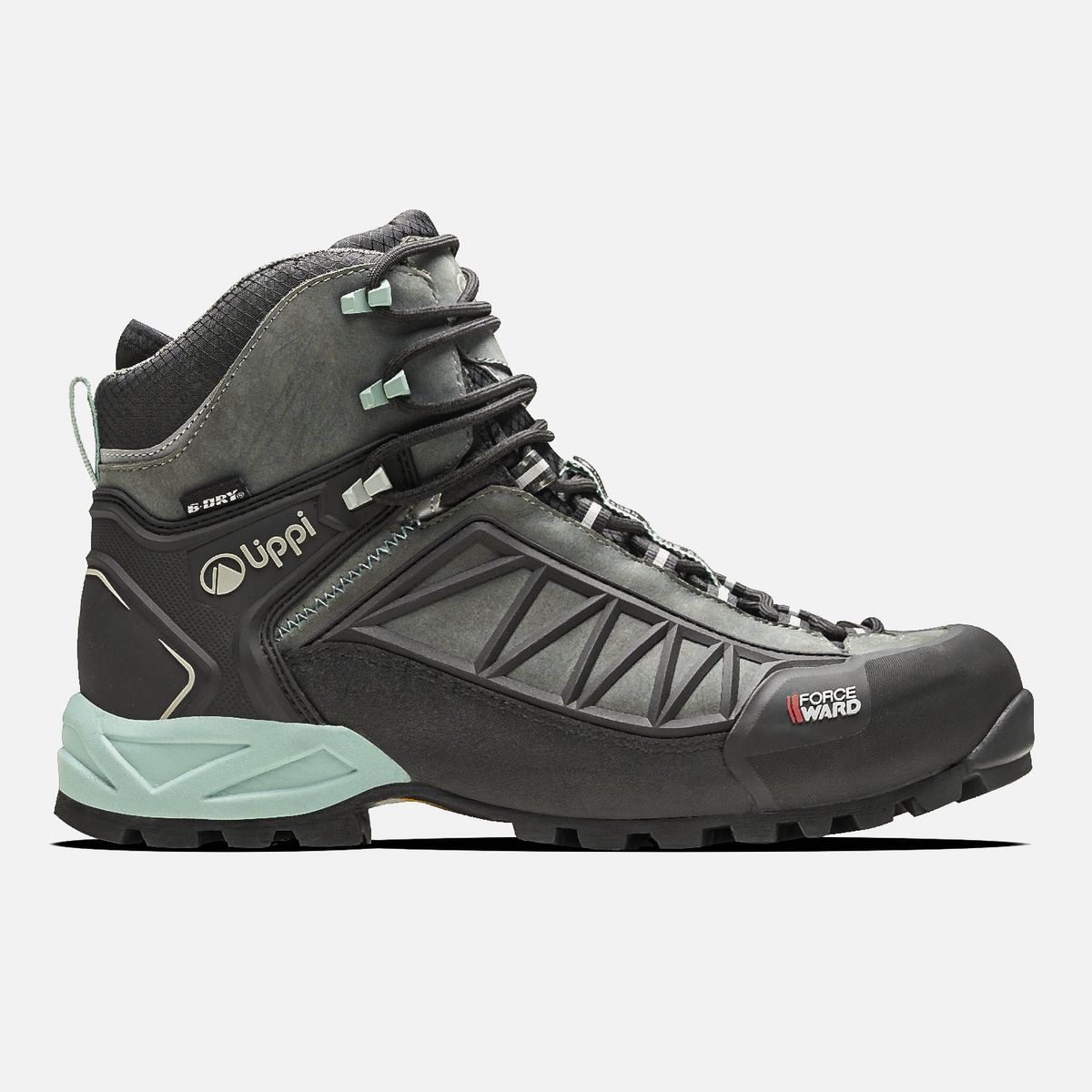 LIPPI - Botín Mujer Bravo Evo Gris Oscuro Turquesa Lippi