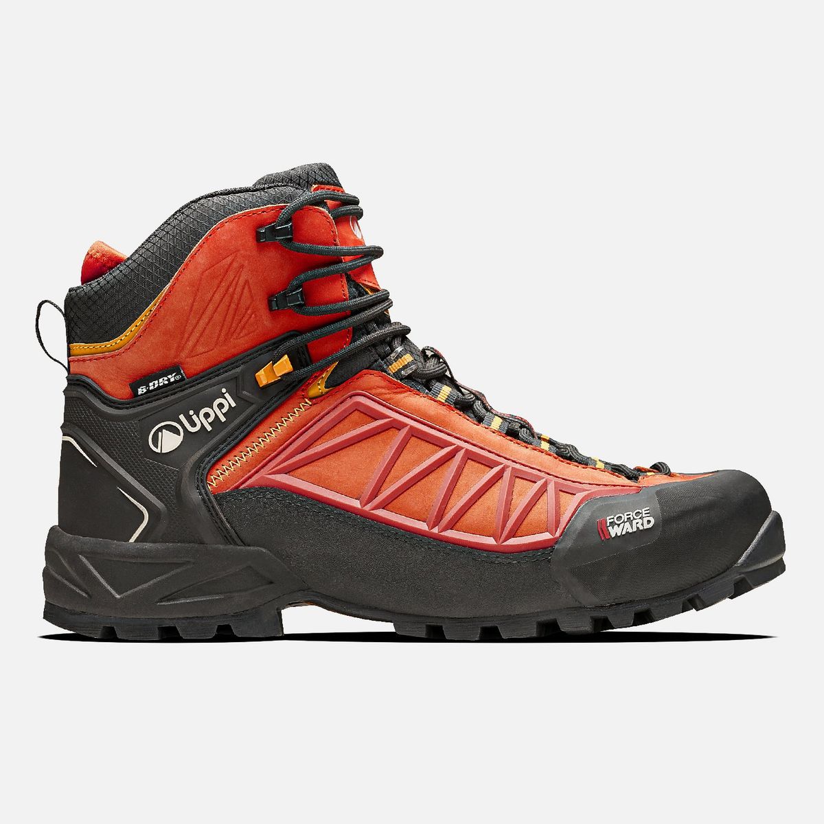 LIPPI - Botín Hombre Bravo Evo Rojo Anaranjado Lippi