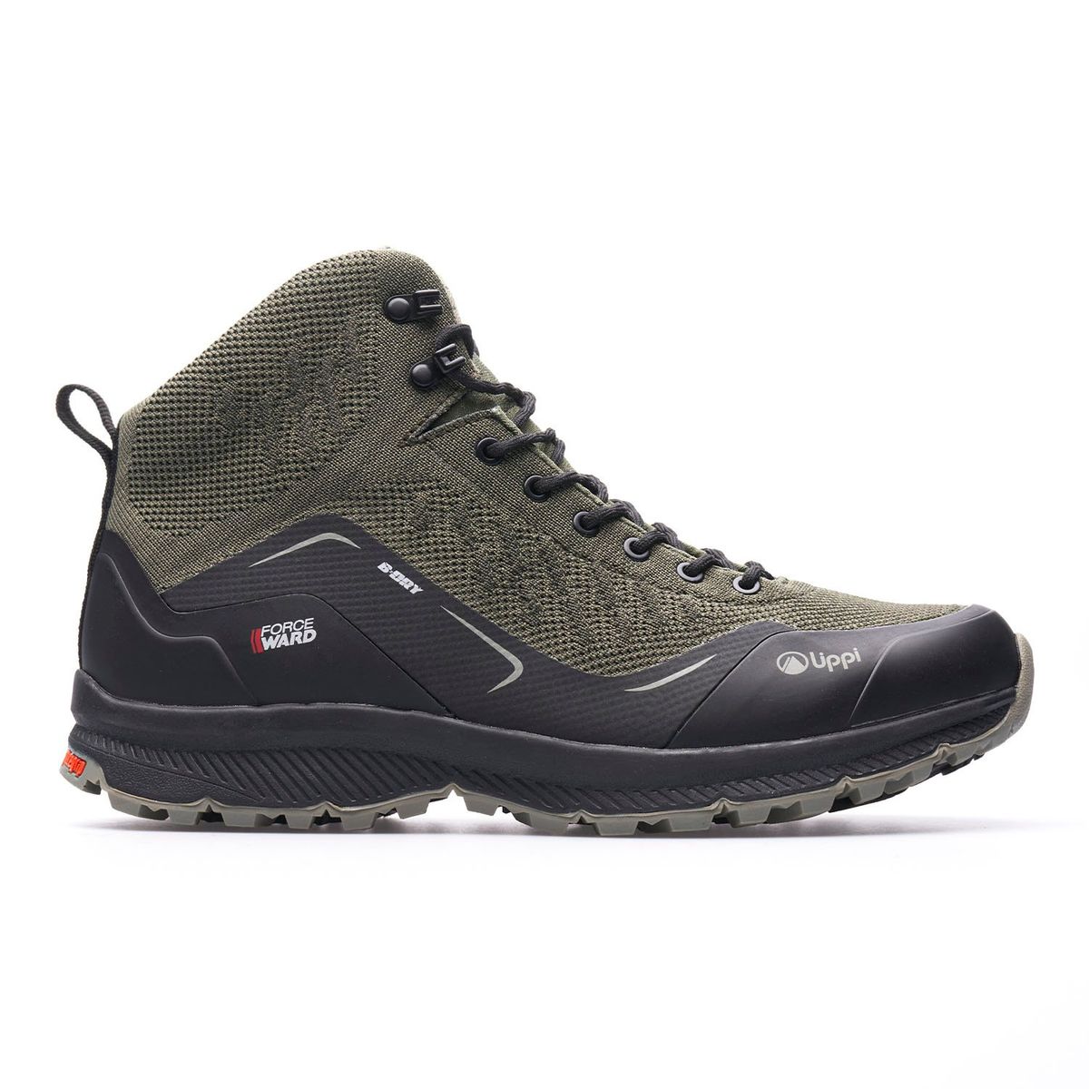 LIPPI - Botín Hombre Light Rock Mid ECO Verde Lippi