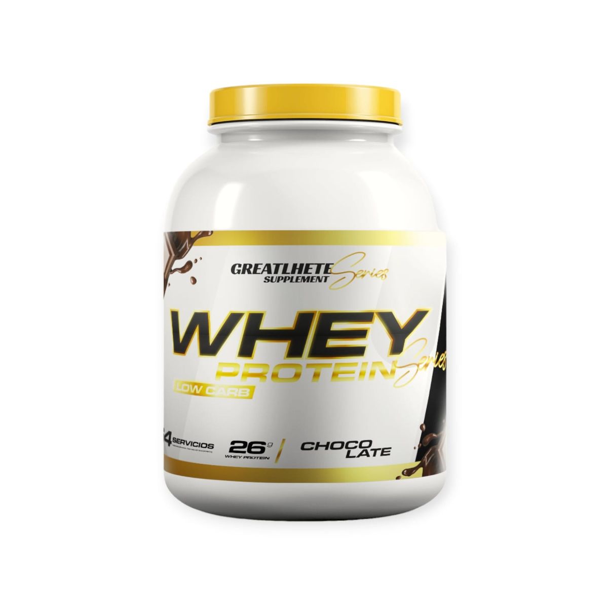 GREATLHETE - WHEY PROTEIN PRO 5LB - GREATLHETES -  CHOCOLATE
