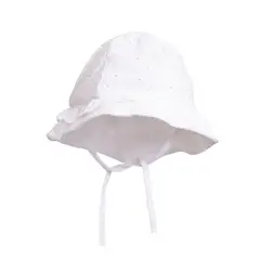 PILLIN - Gorro Broderie Niña Blanco - Blanco