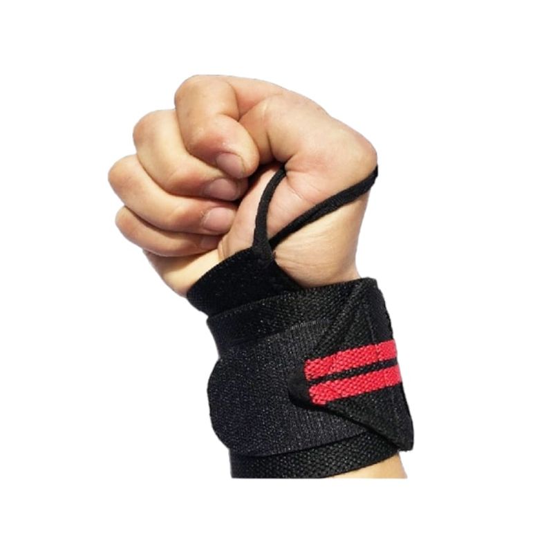 VICALLY FASHION - Par Muñequera Elástica Ajustable Deportiva Pesas Gym crosfit