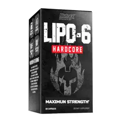 NUTREX RESEARCH - LIPO-6 HARDCORE - 60 CAPSULAS - NUTREX